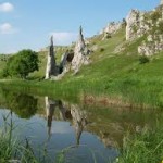 Felslandschaft im Eselsburger Tal
